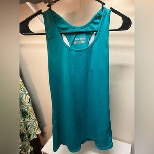 Under Armour Turquoise Fitted Tank Top